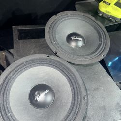 Pair Of Timpano 8” Loudspeakers 450 Watts 8 Ohm 