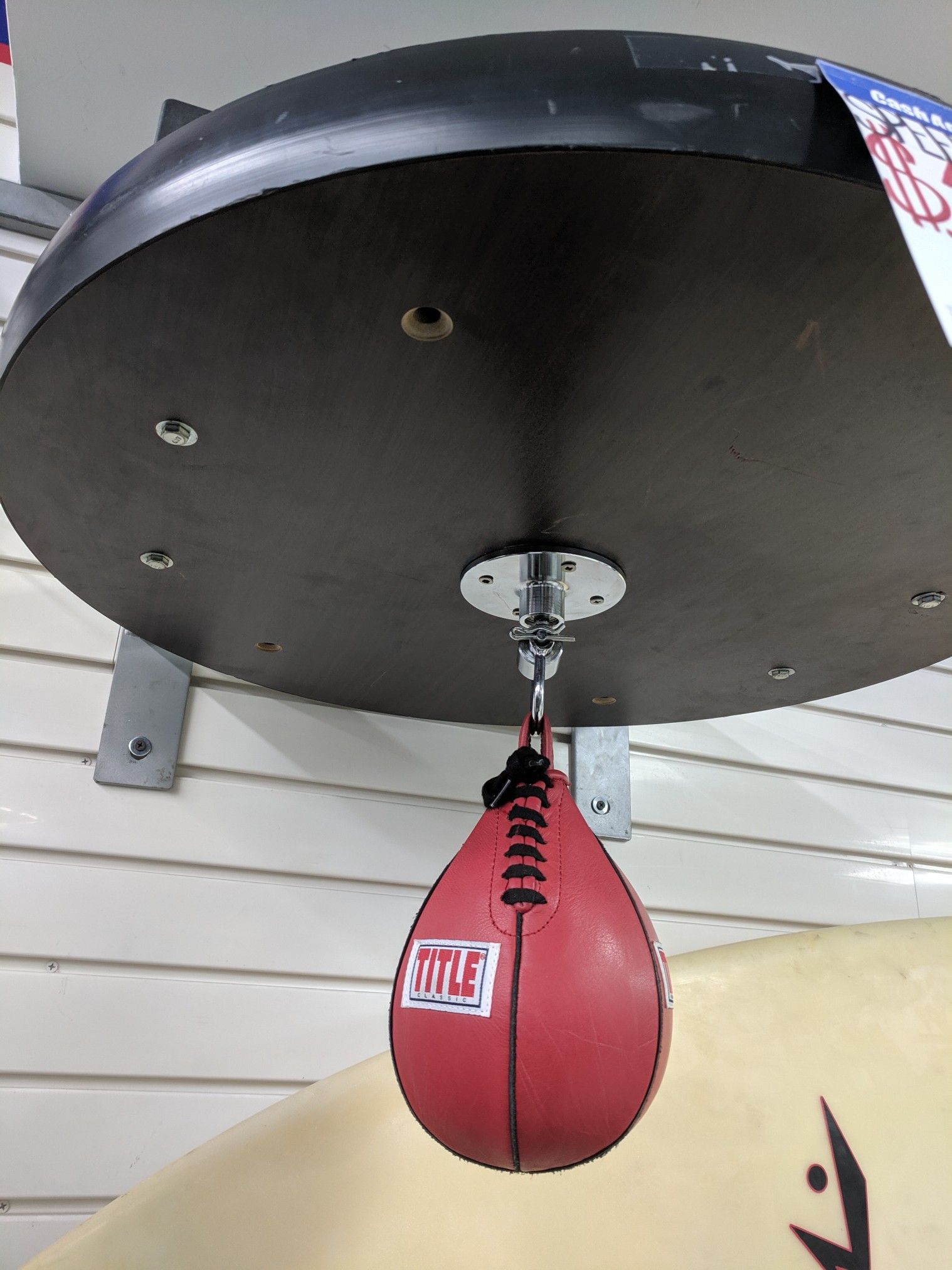 Punching bag and speed bag