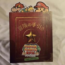 New PAPER MARIO RPG 2024 switch booklet nintendo  gamecube n64 snes super game boy sega genesis chrono trigger final fantasy guide 3 6vi iii 7 vii