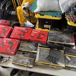 Many new tools for sale