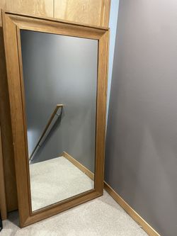 Wood Mirror