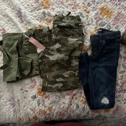 Girls Pants, And A Skort 