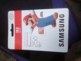 256gb Micro SD  memory storage microsd 256 gb Nintendo switch 2 Samsung