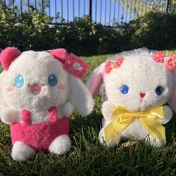 2 for $18 Bunny Plush Pair 🎁 Cute Couple Set Holiday Gift