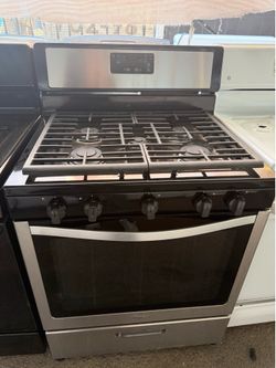Whirlpool 5 burners gas range stove