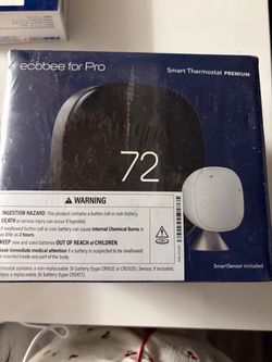Ecobee Smart Thermostat Premium with SmartSensor