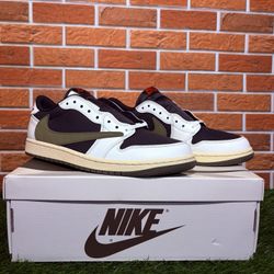 Jordan 1 Low Travis Scott Olive 