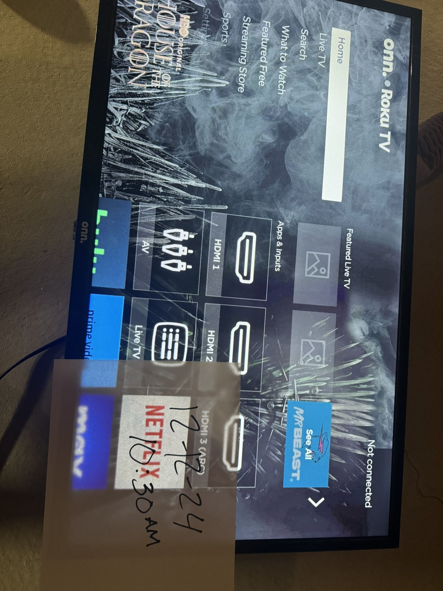 Onn Smart Tv