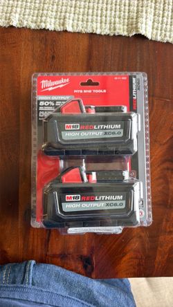 Milwaukee batteries
