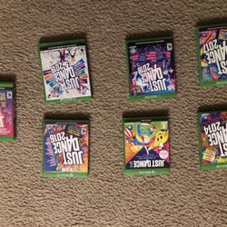 A Ton Of Just Dance Games (Xbox One)