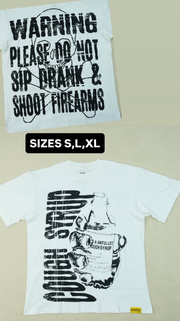 Cough Syrup Shirts