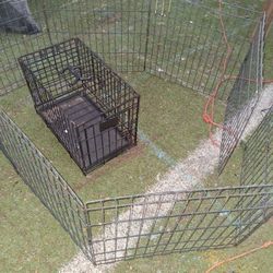 Dog Crate and Play Pen