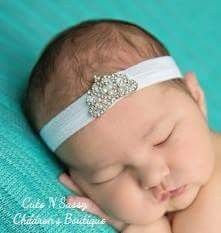 Princess Crown White Headband