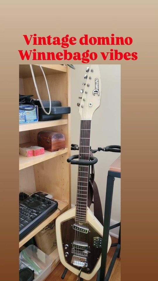 Vintage Domino Guitar