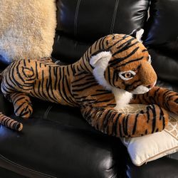 Giant Stuffed Tiger