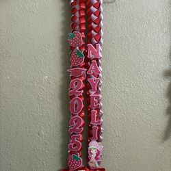Strawberry Shortcake Lei