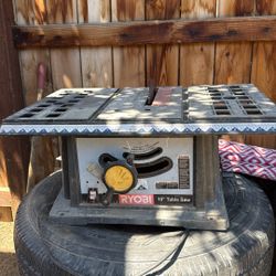 Ryobi 10” Table Saw