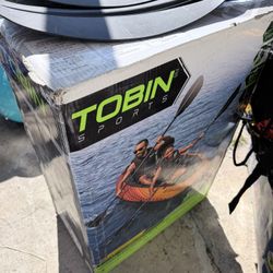 Tobin Sports Wavebreak Inflatable 2-person Kayak