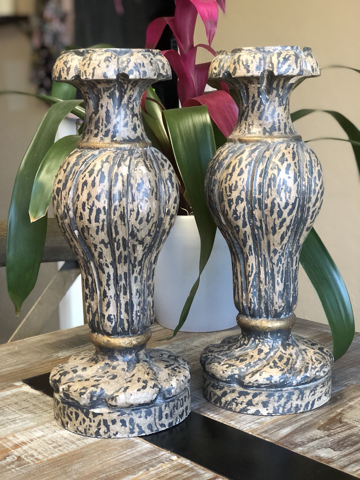 Potterybarn Candle Pillar Holders