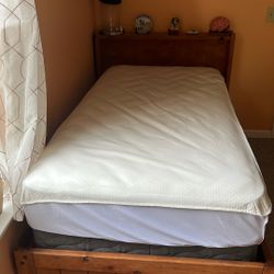 Captain Bed Frame With Mattress And Spring Set 