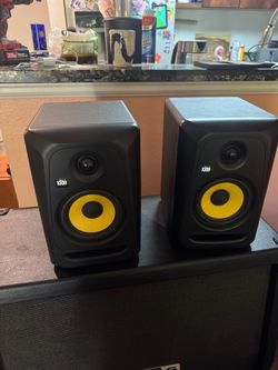 KRK Studio Monitors.