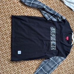 Supreme flannel long sleeve