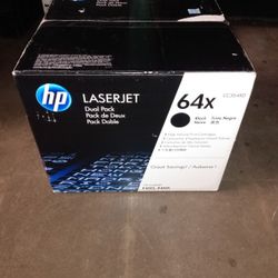 HP Sealed OEM 64X CC364XD Toner Dual Pack $145