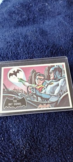 Vintage Batman. Card 3. 1966 great condition cash porch pickup Redmond