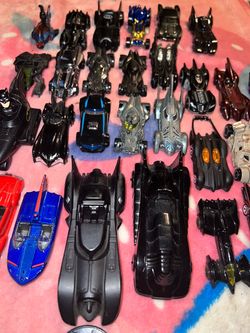 Batman Batmobile Die-Cast Toy Car Collection Lot