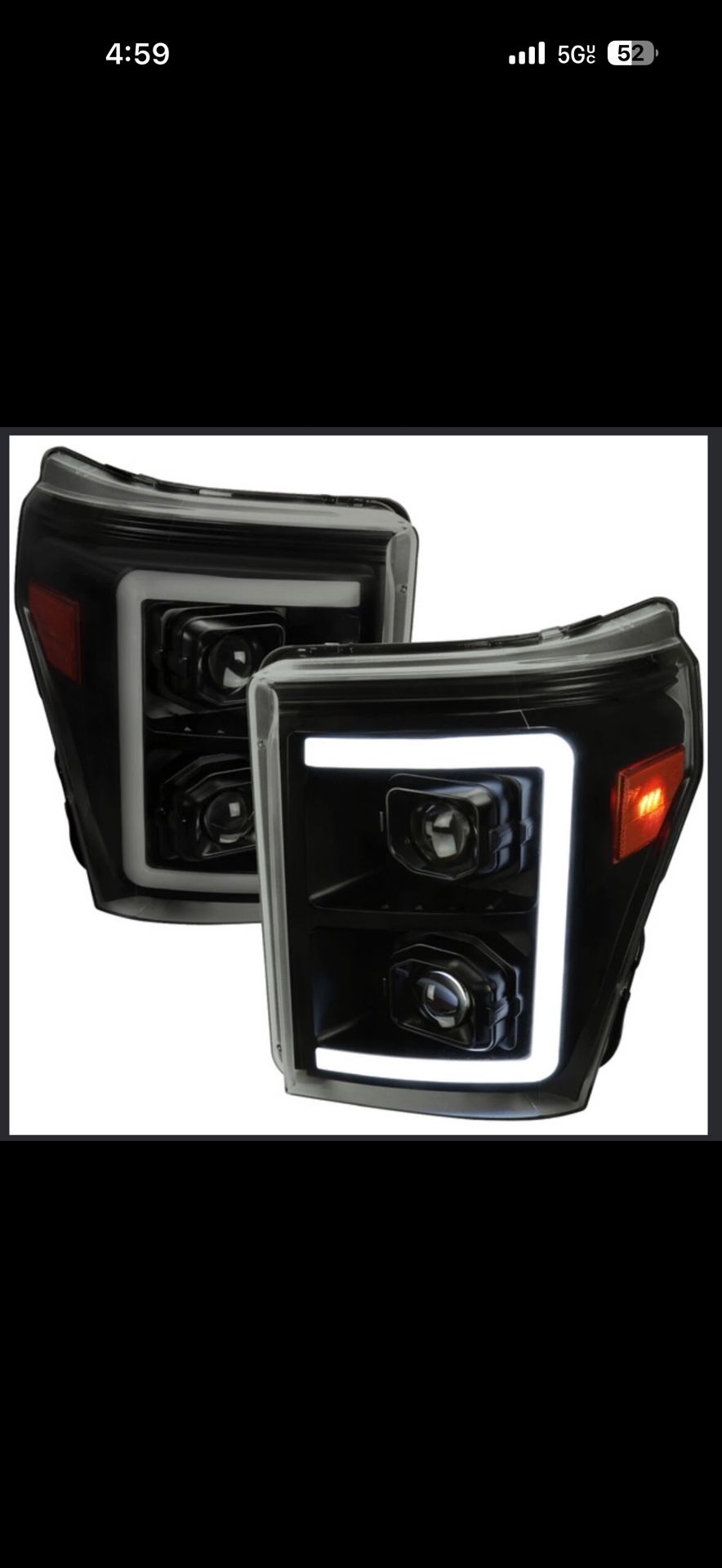 2011-2016 Ford F250/350/450 Headlights