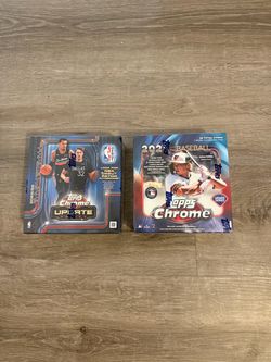Topps Chrome Update Mega Box Lot
