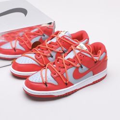 Nike Dunk Low Off White University Red 14
