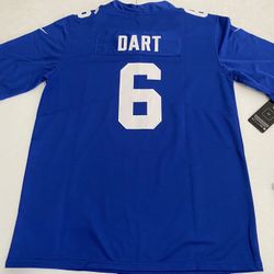 NY Giants #6 Dart Adult Sizes Small Up To 3XL 