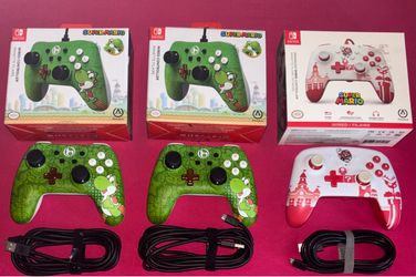 PowerA Super Mario Nintendo Switch Wired Controllers (3)