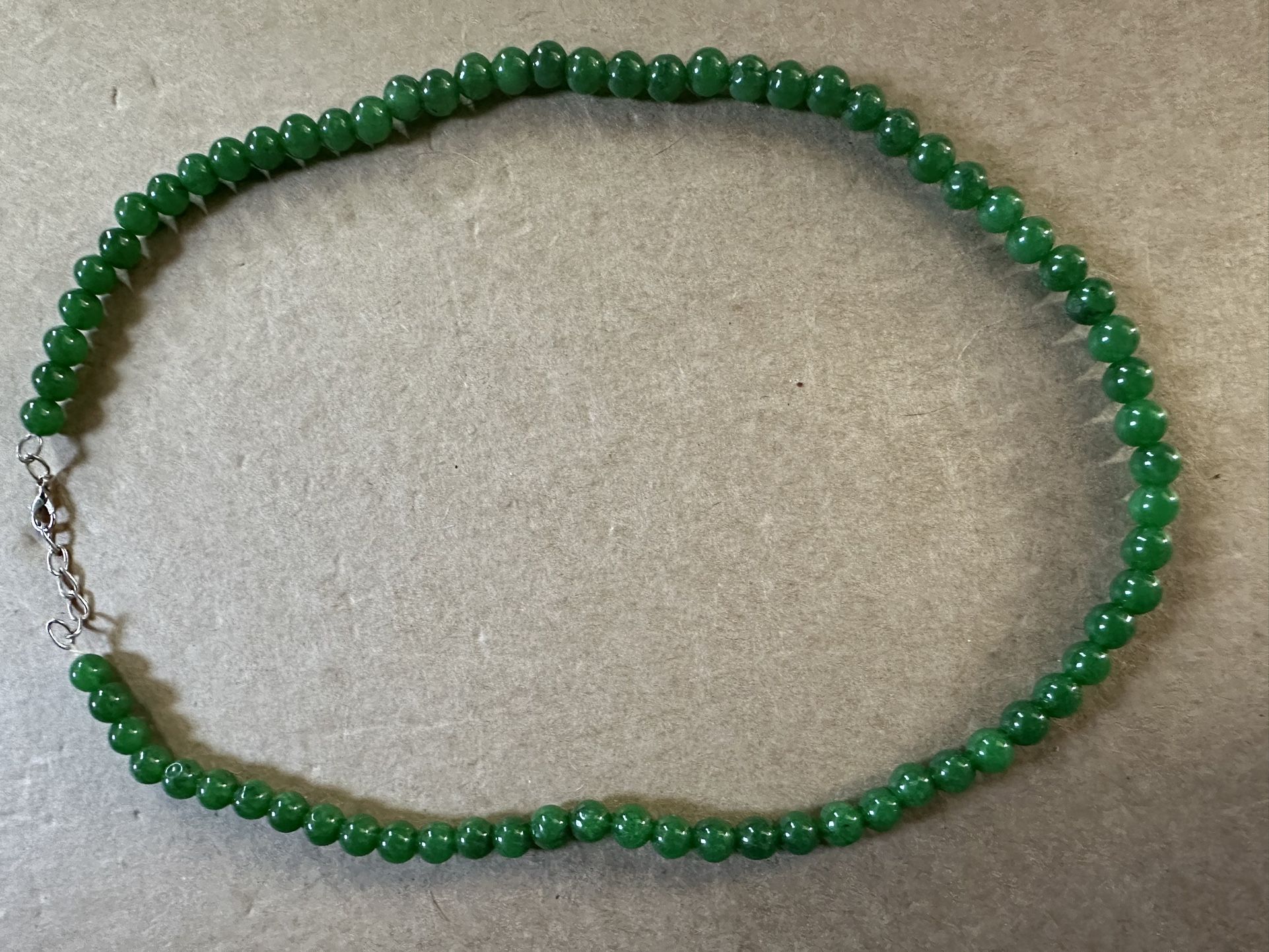 Genuine Emerald Necklace - Handmade In India