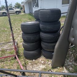 Used Golf Cart Wheels 