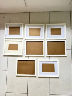 White Picture Frames