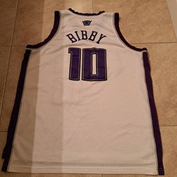 Vintage Sacramento Kings #10 Bibby Jersey  Reebok 