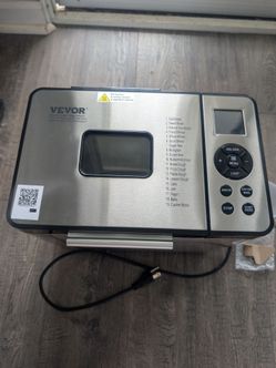 VEVOR Bread Maker, 19-in-1 2LB Dough Machine, Nonstick Ceramic Pan Automatic Breadmaker Gluten Free use ONLY