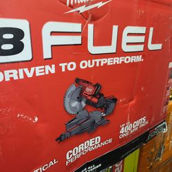 MILWUAKEE M18 FUEL BRUHLESS 10"IN SLIDING MITER SAW TOOL ONLY NEW