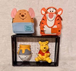Winnie the Pooh Shakers & Loungefly Mini Backpacks