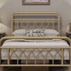 Gold Twin Bed Frame