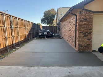concrete base