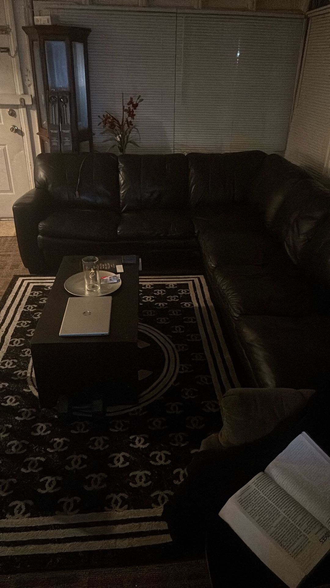 Leather Sectional