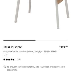 IKEA Drop Leaf Table