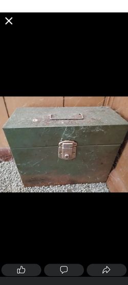 Metal.filing box  no key