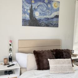 MATTRESS AND FULL BED FRAME 