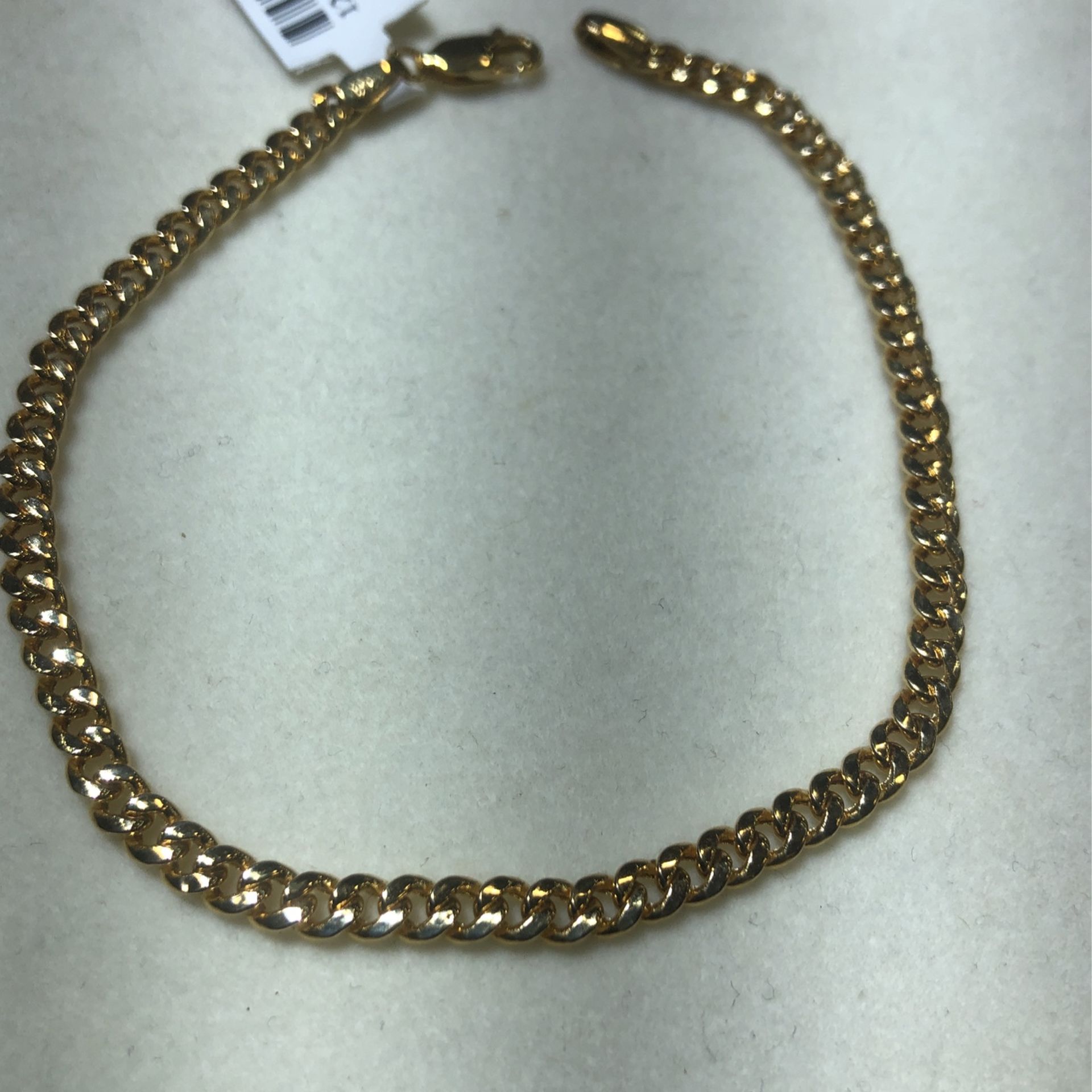 14kt Miami, Cuban, 3.8 mm 8 inches bracelet