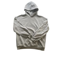 Men's White/Blue Hoodie