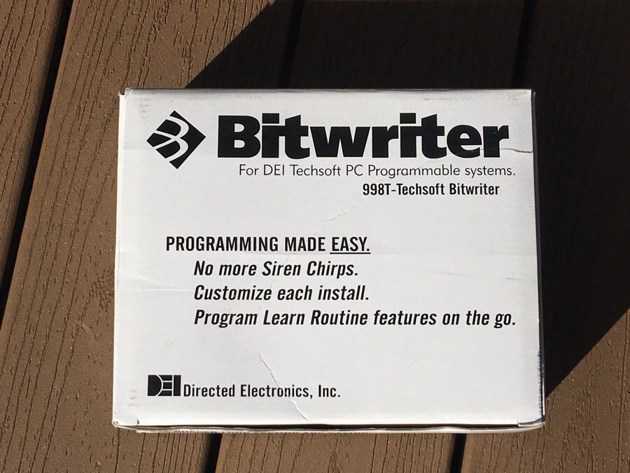 Bitwriter 998T- Techsoft Bitwriter for Sale in San Marcos